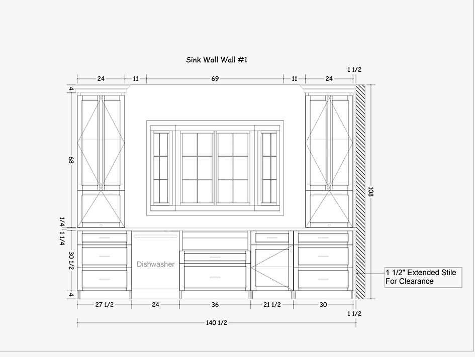 Sink Wall