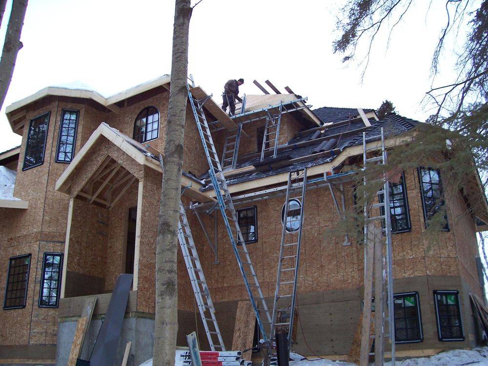 Asphalt shingle re-roofing project by Lanco Roofing