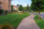 Mowing and Aerating Lawn