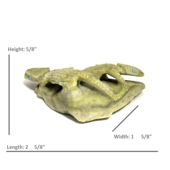 Thumbnail: Double Serpentine Horned Toads By Jensen Charlie #JNC01