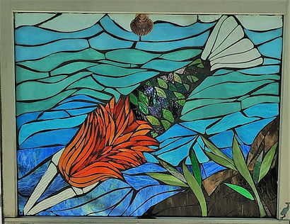 Diver Down, Glass on Glass
