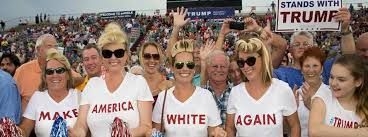 Rendre l'Amérique à nouveau blanche"