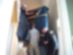 down stairs