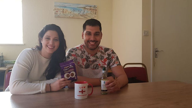 Aurelio & Sandra, LEW HQ, Bournemouth, UK