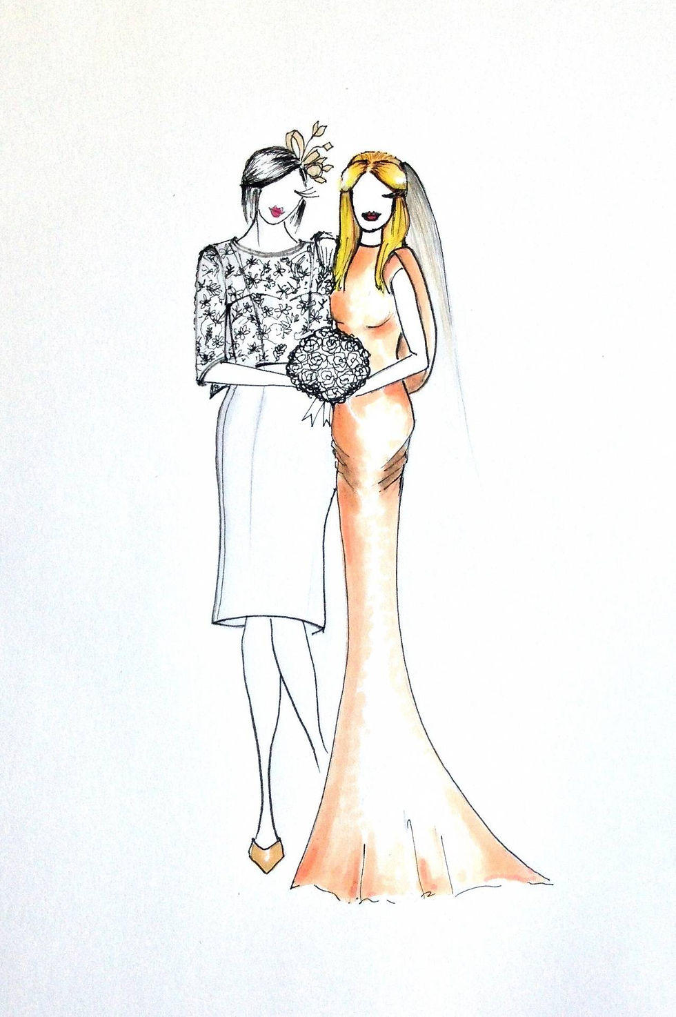 Thumbnail: Gift Certificate Custom Illustration 40x30cm Colour