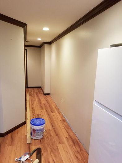 Prime and paint drywall