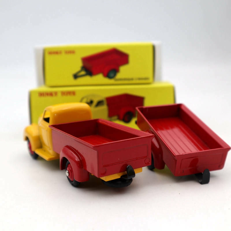 Miniatura: Camioneta y remolque Studebaker Camionnette Bachee de 1947, modelos 25S y 25P Atlas Dinky