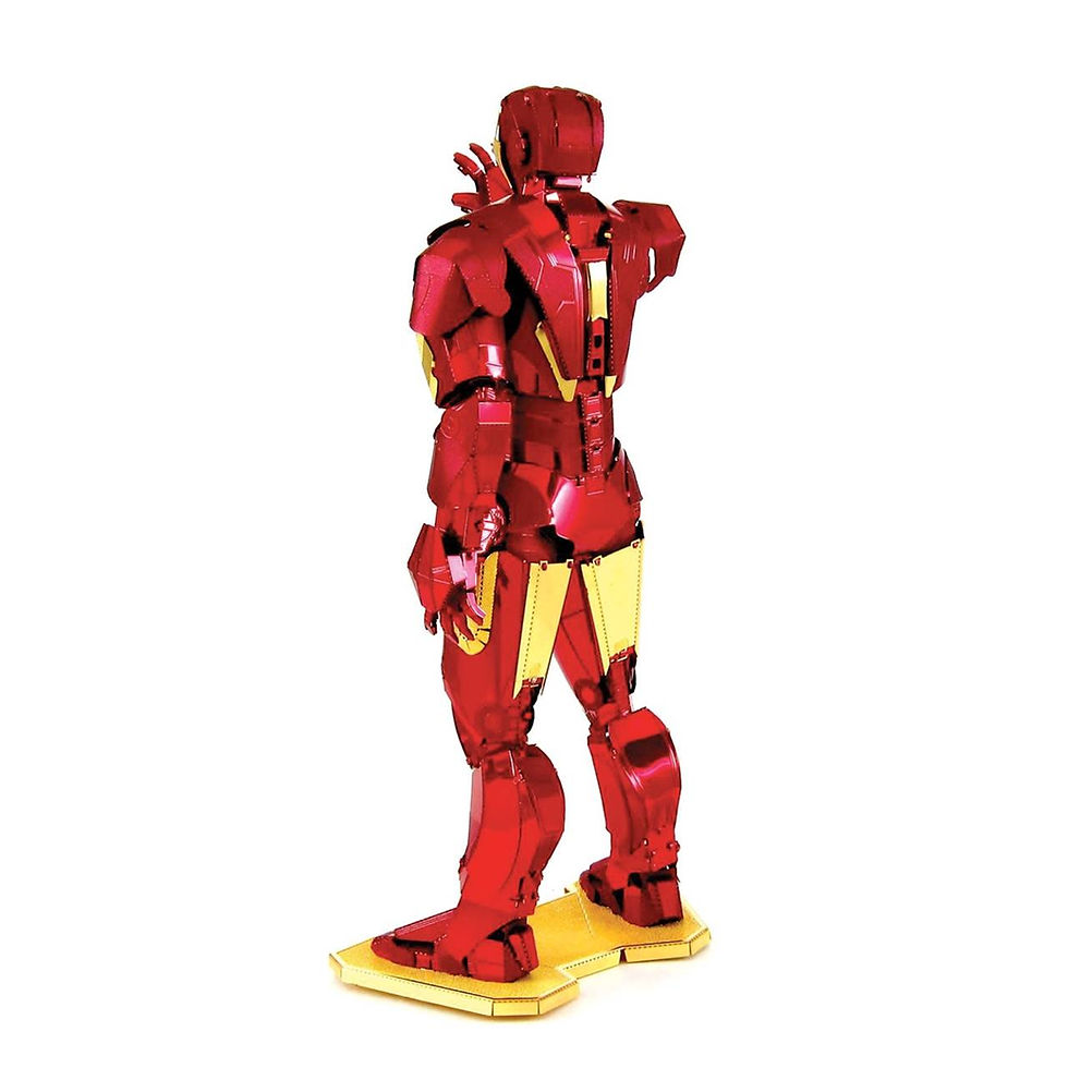 縮圖：Metal Earth 3D 漫威复仇者联盟彩色钢铁侠不锈钢 DIY 套件