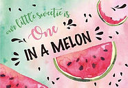 One in a Melon Party Backdrop
