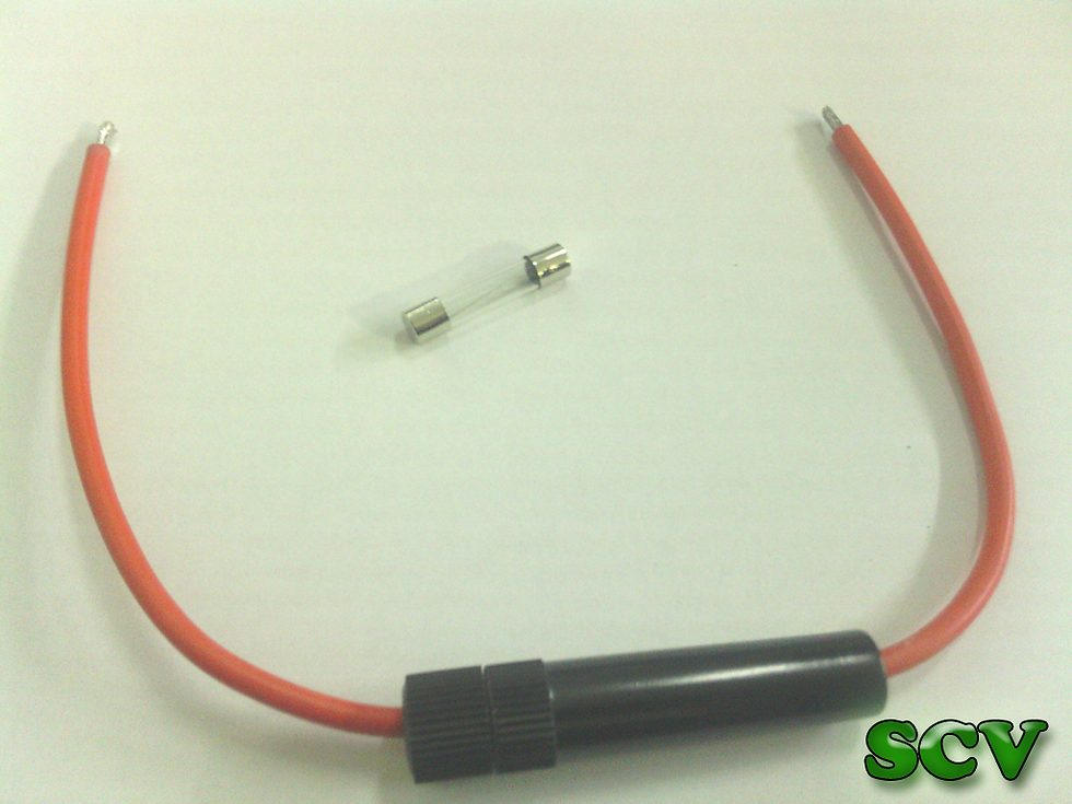 Miniature : Porte-fusible + Fuse 250V 25A