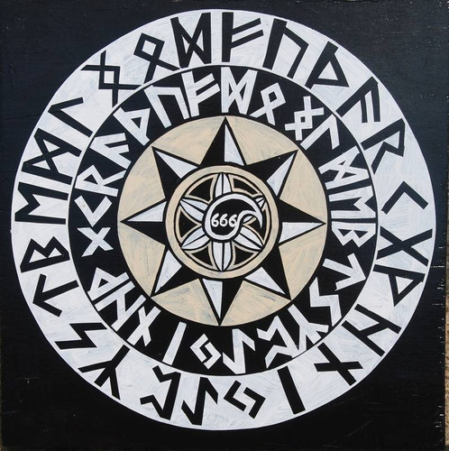 Runic Barnstar Hex, 12