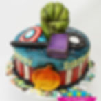 Super hero avengers captain america thor hulk iron man cake milwaukee