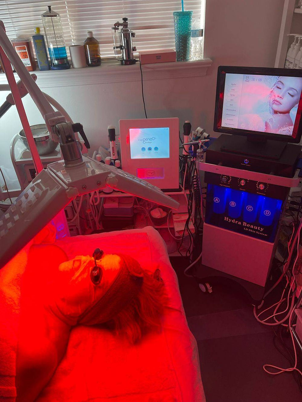 LED Red Light Treatment