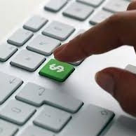 A dollar sign on a keyboard