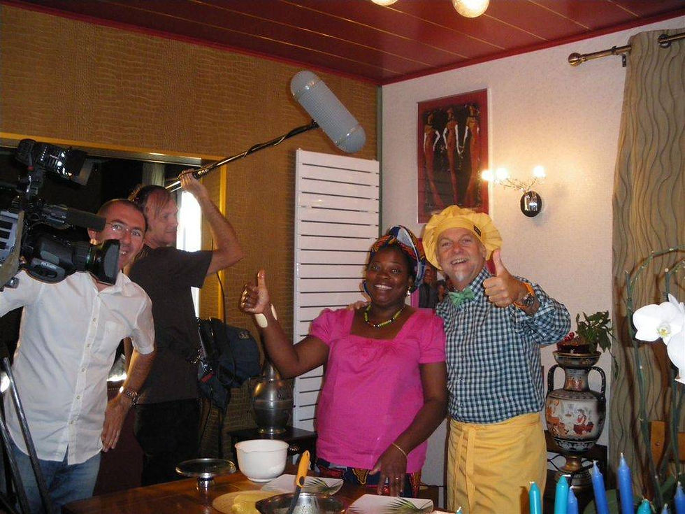 ...mais toujours dans la bonne humeur!!!