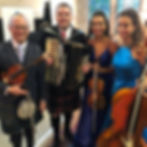With fellow performers at ClassicFM concert
