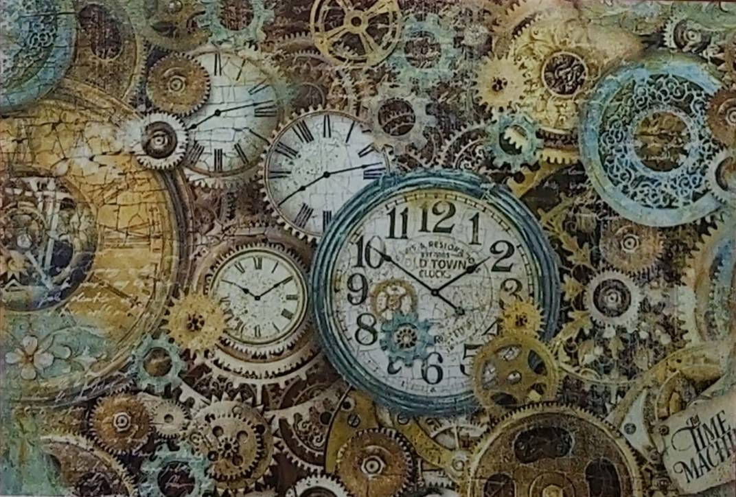 Time Machine - Mulberry Paper 378