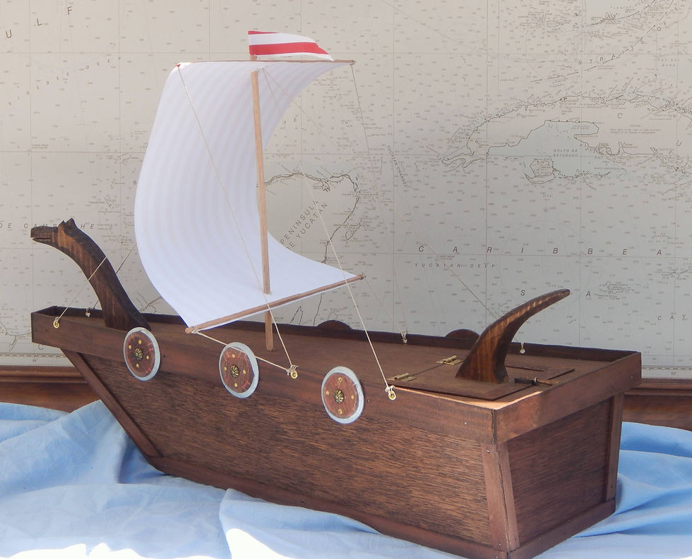 Thumbnail: Viking Sail Ship Urn