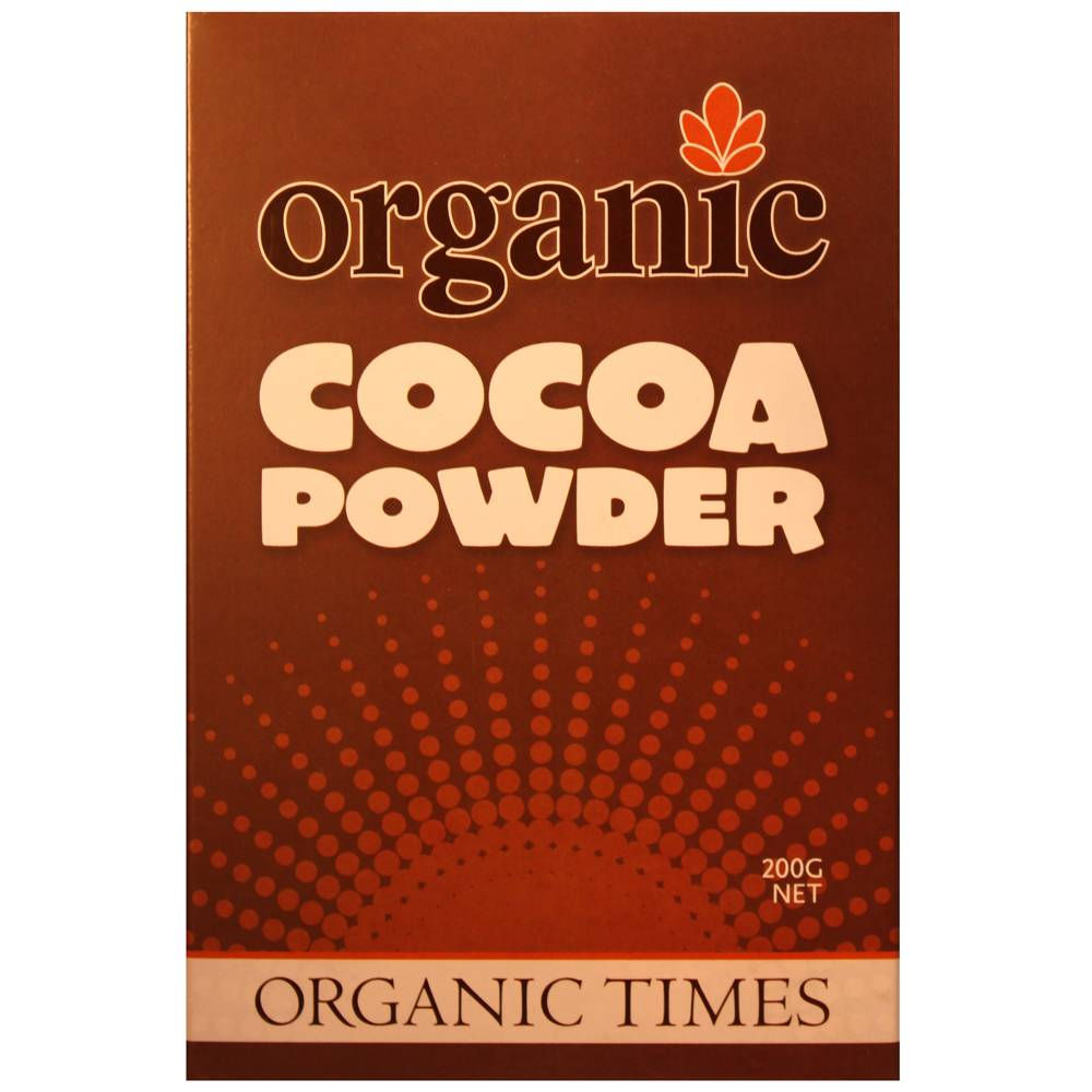 Organic Times Gluten Free Cocoa Powder 500g(NASAA)