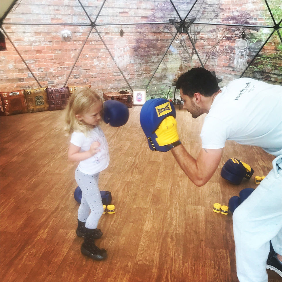 Kids Boxercise training
