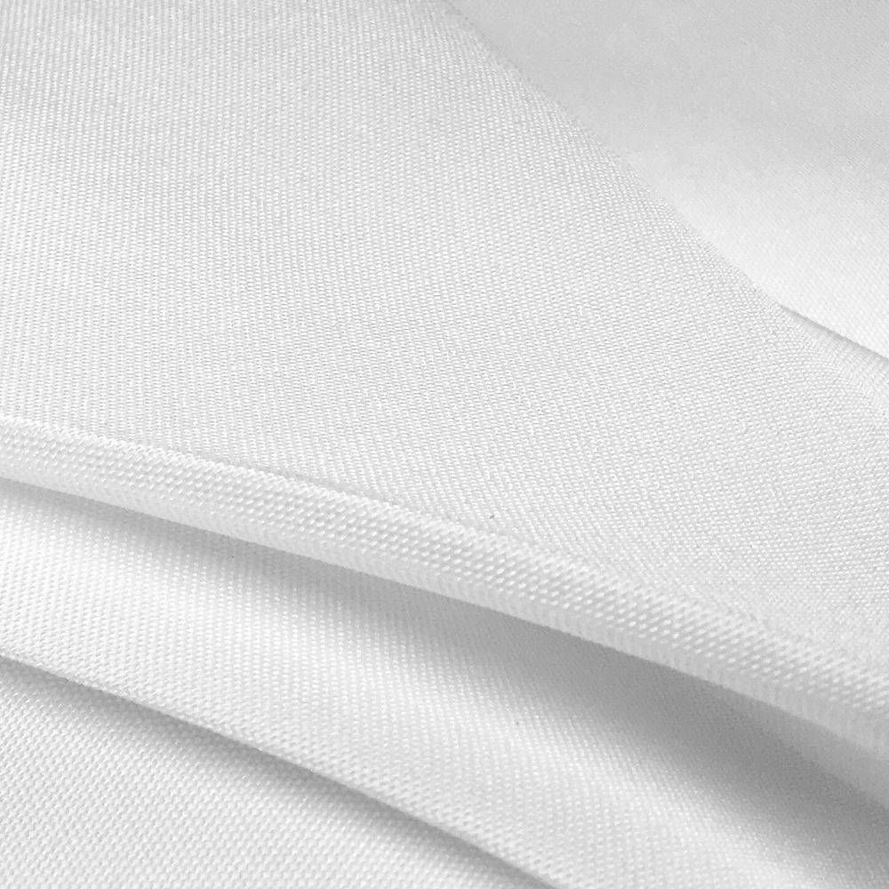 120" Round Linen - White