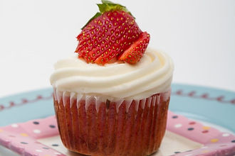 strawberry cupcake