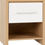 Thumbnail: SEVILLE 1 DRAWER BEDSIDE - WHITE GLOSS