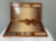 CGS 10 BACKGAMMON WOOD DELUXE 19" X 19"
