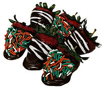 Dezicakes Fake Dipped Strawberries Set of 6