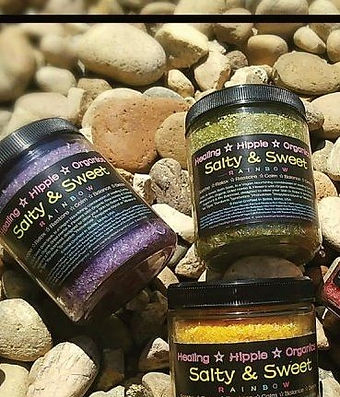 Salty & Sweet Body Scrubs, Healing Hippie Organics, Boise, Idaho, USA