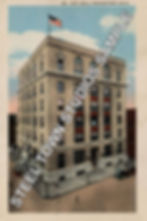 PCR 056 Y-TOWN CITY HALL ART POSTCARD