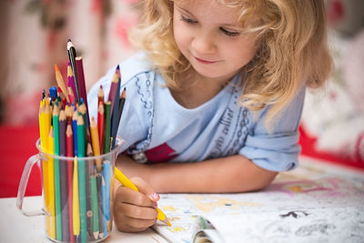Little Girl Coloring