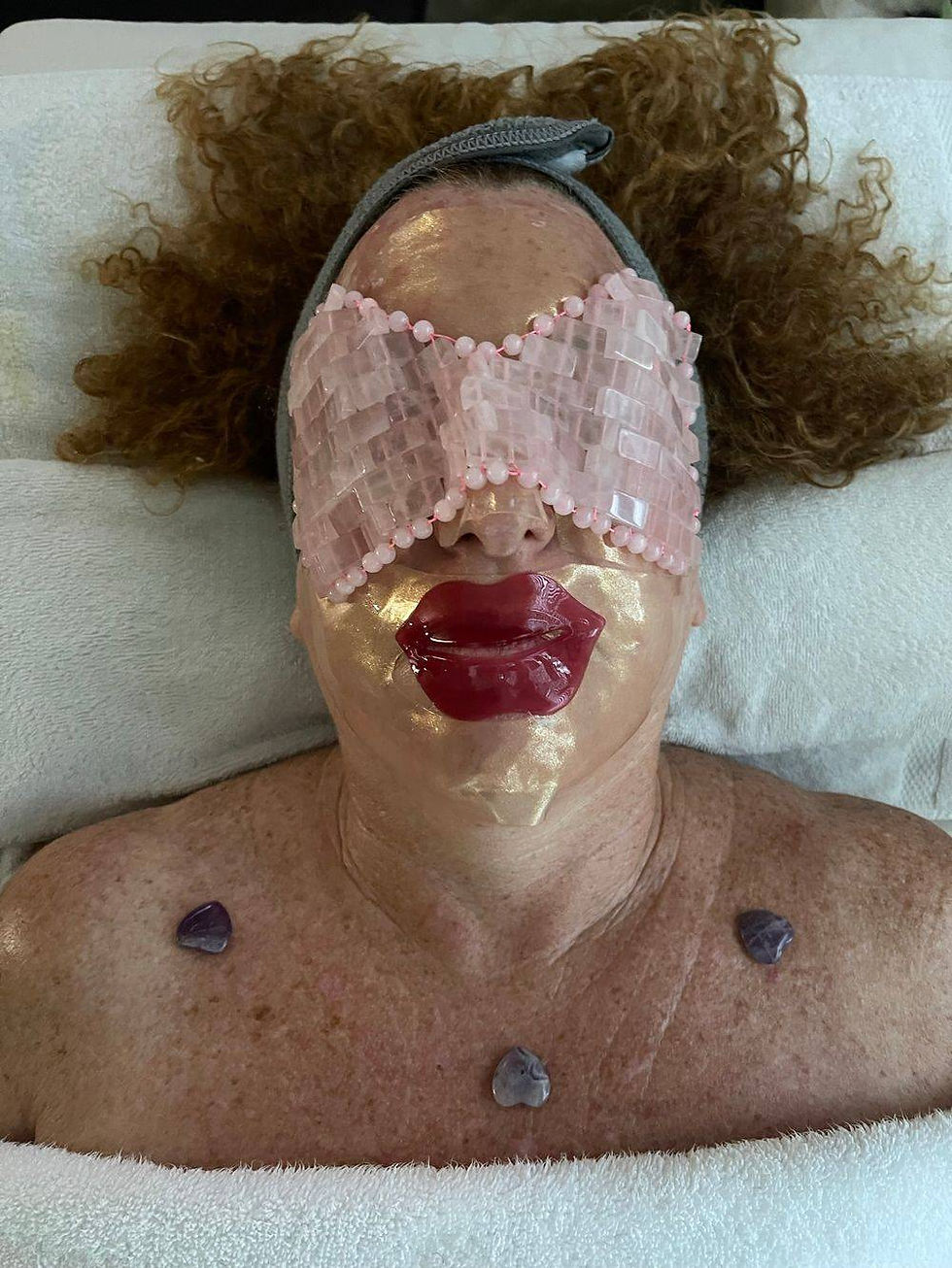 Collagen Hydro Gel Gold Silicone Mask