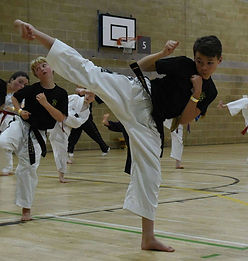 Black Belt class of Taekwondo