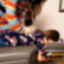 Dr. Amy Gonzalez, Mansfield Chiropractor, adjusting a child