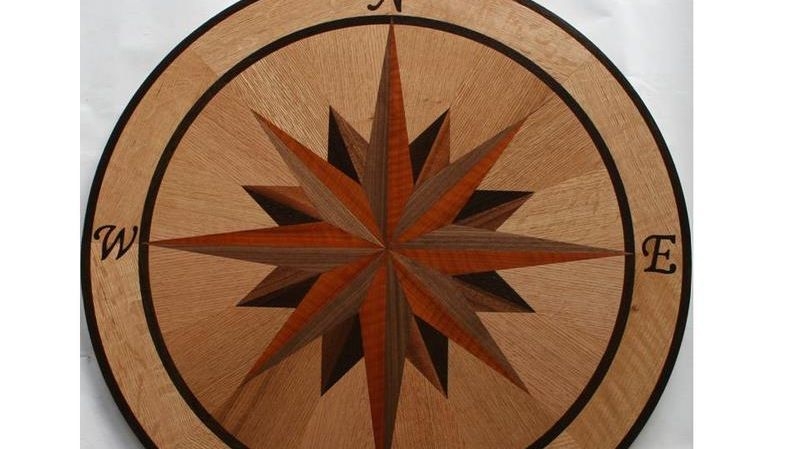 Custom hardwood flooring detail with a natural oil finish