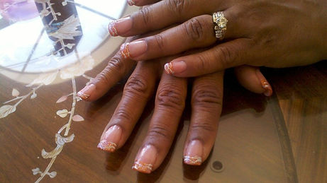 Nail Designs and Nail Art for Mobile Spa Services for Mobile Manicurist for Pampered Rose Mobile Spa Services