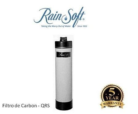 QRS de Rainsoff: Torre o filtro de carbón para eliminar el cloro del agua de toda la casa