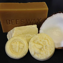 Beeswax hand lotion bar