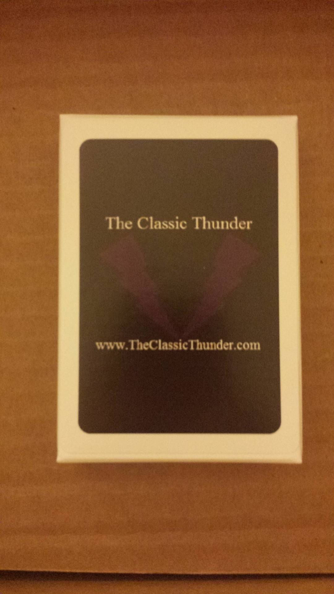 Thunder Playing Cards