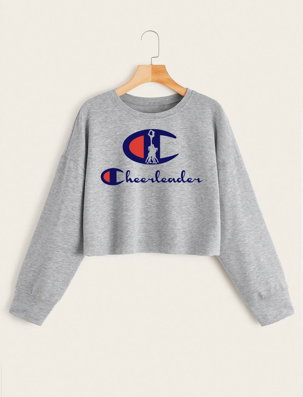 Champion Cheerleader Adult Crop Sweatshirt