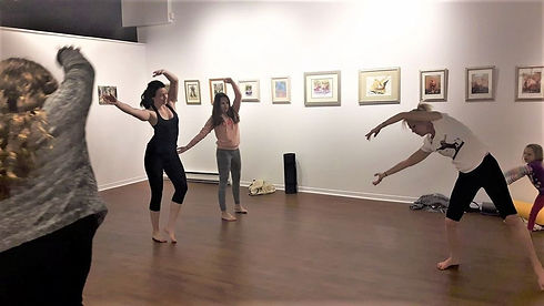ID Dance Movement Teacher Director TSFA Students at TEMPLE STUDIO School ON Canada