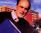 JFK Assassination author Robert P. Fitton in Dealy Plaza, Dallas, Texas
