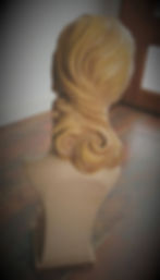 Thumbnail: Early Hat Mannequin Terra Cotta 1930s 40s "Blondie" A/F