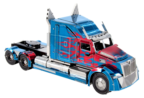 Thumbnail: ICONX Metal Earth 3D - Trucail Transformers Optimus Prime Western Star 5700 ALL Co