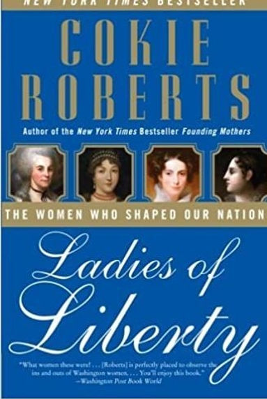 pictures of First Ladies on book cover of Ladies of Liberty