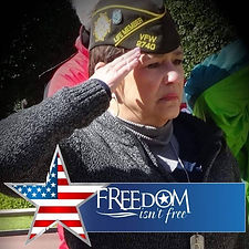 Female veteran artist LTC "Bernie" Donato