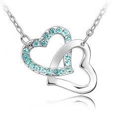 Thumbnail: Two hearts Pendant