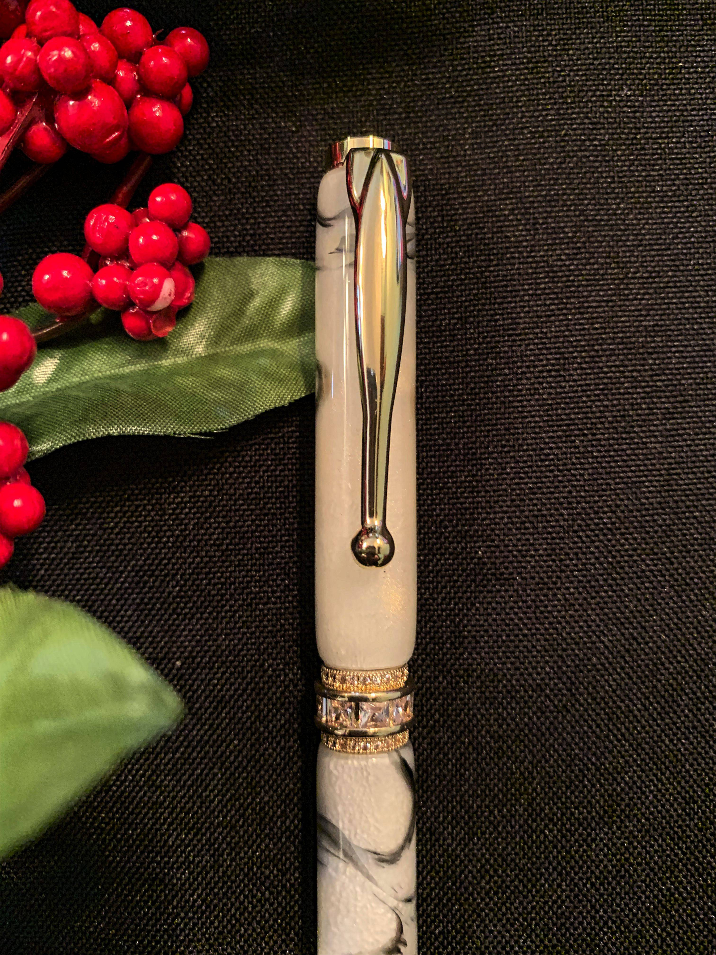 Slimline Pen with Decorative Band