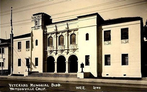 Veterans Memorial watsonville haunted ghost
